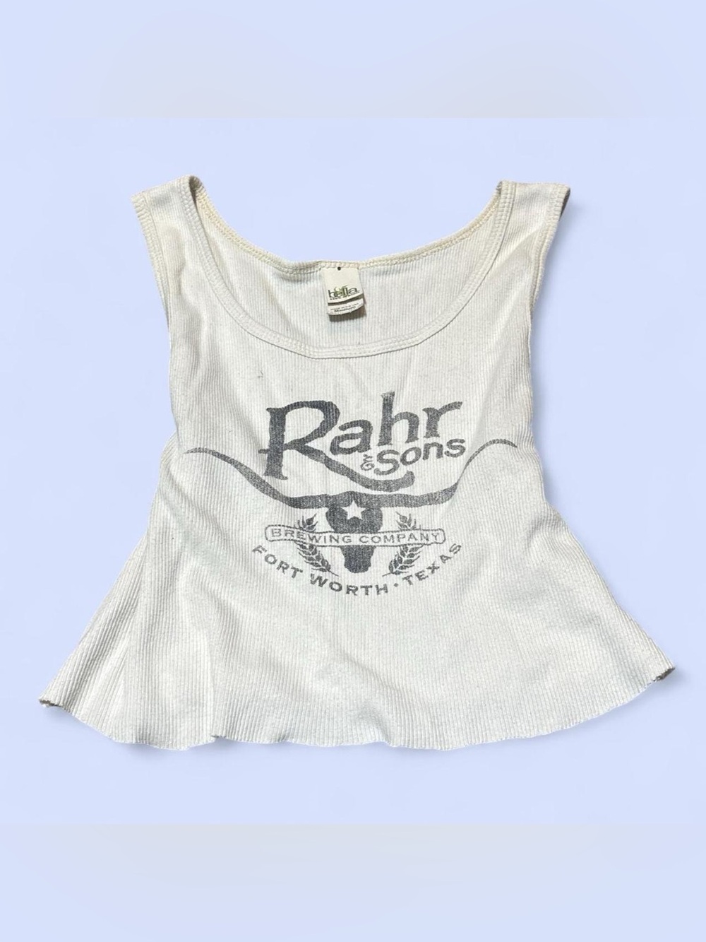 graphic cropped tank